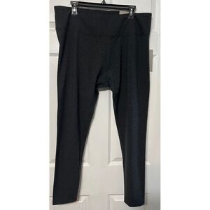 Soft Surroundings Heather Gray Leggings 1X (18W/20W)‎ Ankle Length NWT